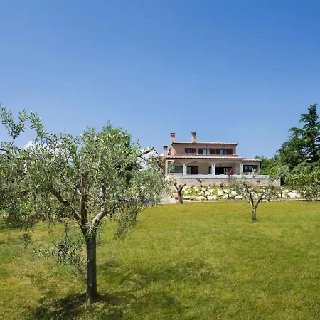 With Pool Surrounded By Woods In Labin *