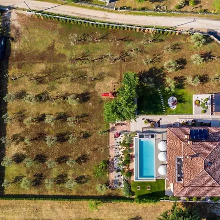 With Pool Surrounded By Woods In Labin * Labin (Istria)