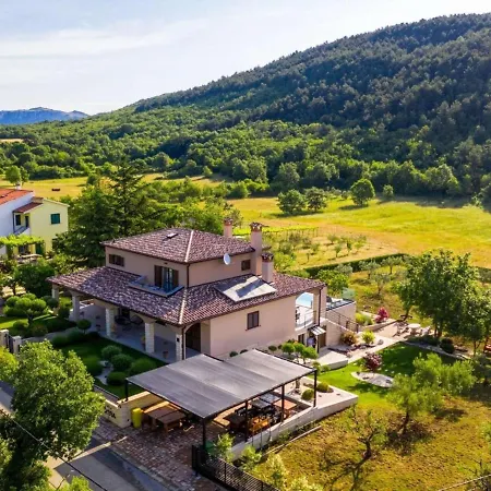 With Pool Surrounded By Woods In Labin *