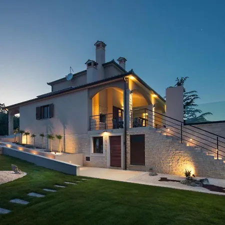 With Pool Surrounded By Woods In Labin * Labin (Istria)