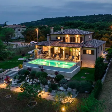With Pool Surrounded By Woods In Labin * Labin (Istria)